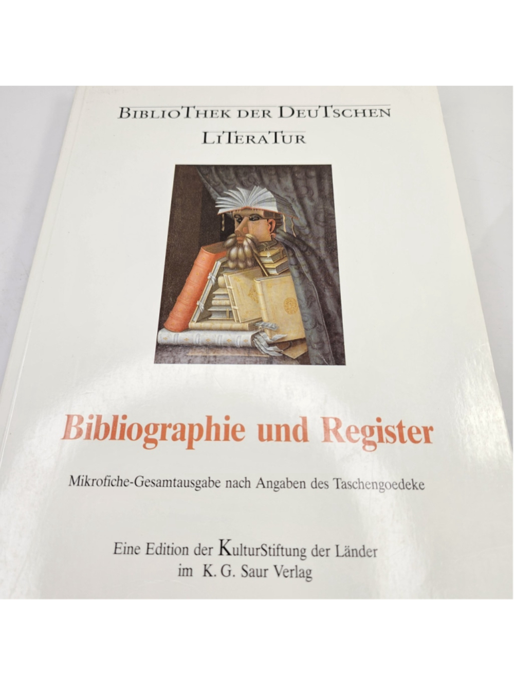 1995 Bibliothek der Deutschen Literatur Bibliographie und Register Axel Frey...